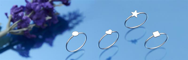 Editor's Pick: Minimalist Sterling Silver Rings