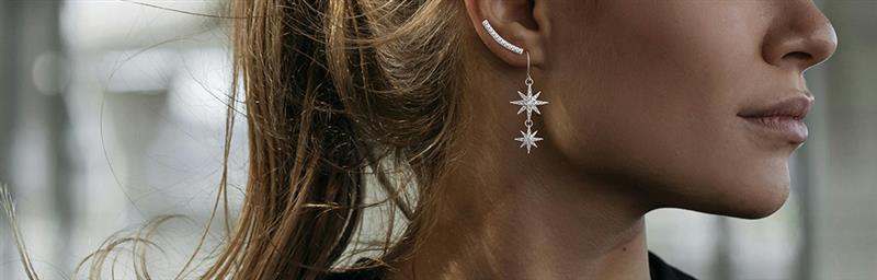 Fashionable Ways to Style Crawler Earrings