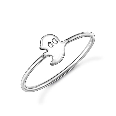 My Boo Cute Ghost Ring Sterling Silver Ring