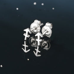 Sagittarius Stud Earrings Sterling Silver - Zodiac Constellation Earrings Stud Earrings