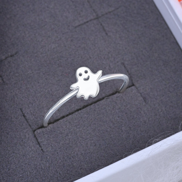 Fa-boo-lous Ghost Ring Sterling Silver Ring