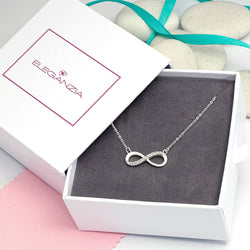 Sterling Silver Infinity Necklace Pendant Necklace