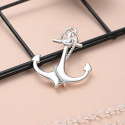 Anchor Sterling Silver Pendant For Men Pendant