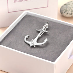 Anchor Sterling Silver Pendant For Men Pendant