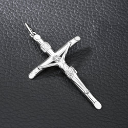 Sterling Silver Crucifix Pendant for Women Men Pendant