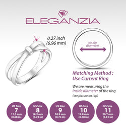 Enchanted Bow Silver Promise Rings for Him Promise Ring