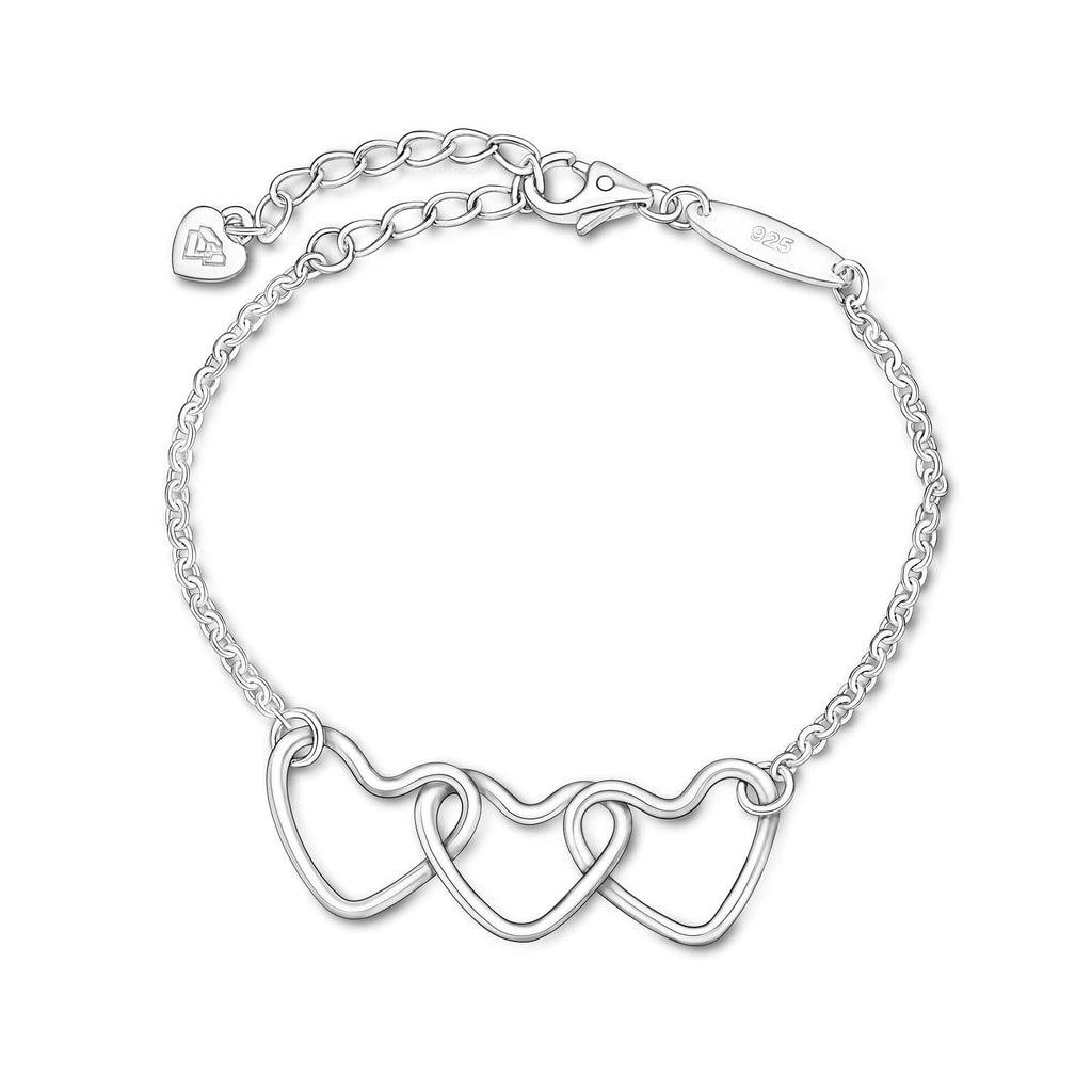 Bff Friendship Bracelets Sterling Silver Eleganzia Jewelry