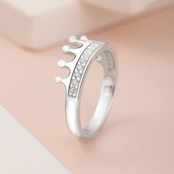 King and Queen Crown Promise Rings for Him Promise Ring