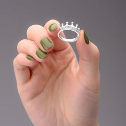 King and Queen Crown Promise Rings for Him Promise Ring