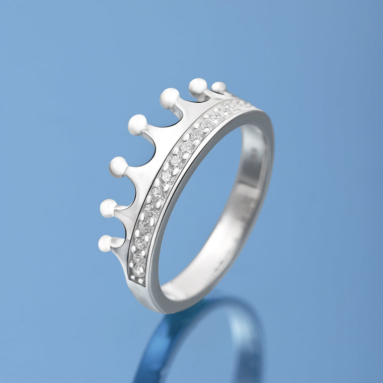 King and Queen Crown Promise Rings for Him Promise Ring