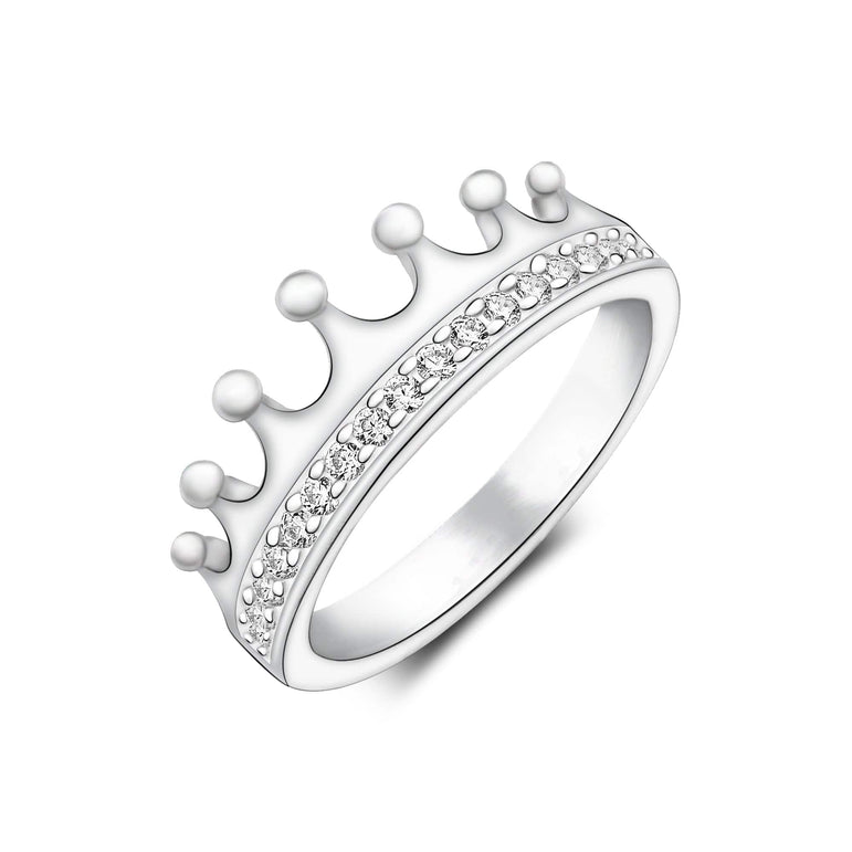 King and Queen Crown Promise Rings for Him Promise Ring