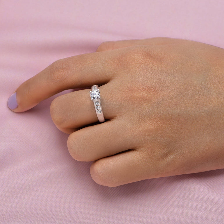 Be Mine Silver Promise Ring Promise Ring