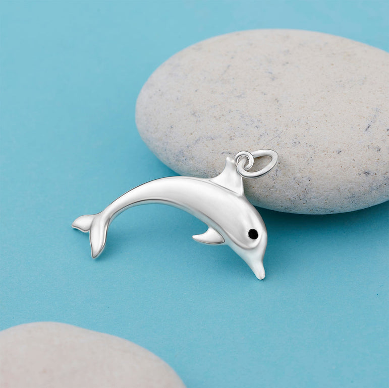 Dolphin Sterling Silver Pendant Jewelry Pendant