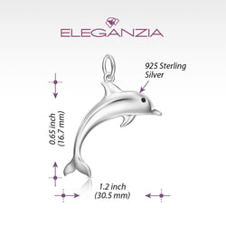 Dolphin Sterling Silver Pendant Jewelry