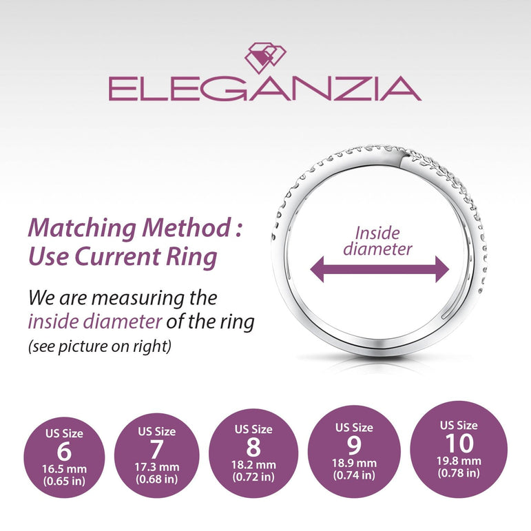 Double Crossover Criss Cross Rings Silver Ring