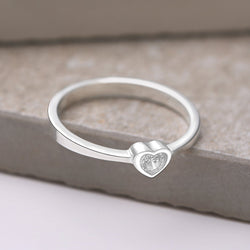 Endless Love CZ Couples Promise Rings for Her Promise Ring
