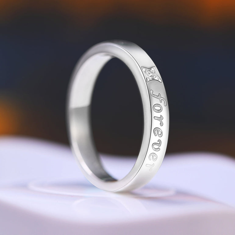 Everlasting Love Matching Promise Rings for Her Promise Ring