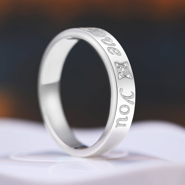 Everlasting Love Matching Promise Rings for Him Promise Ring
