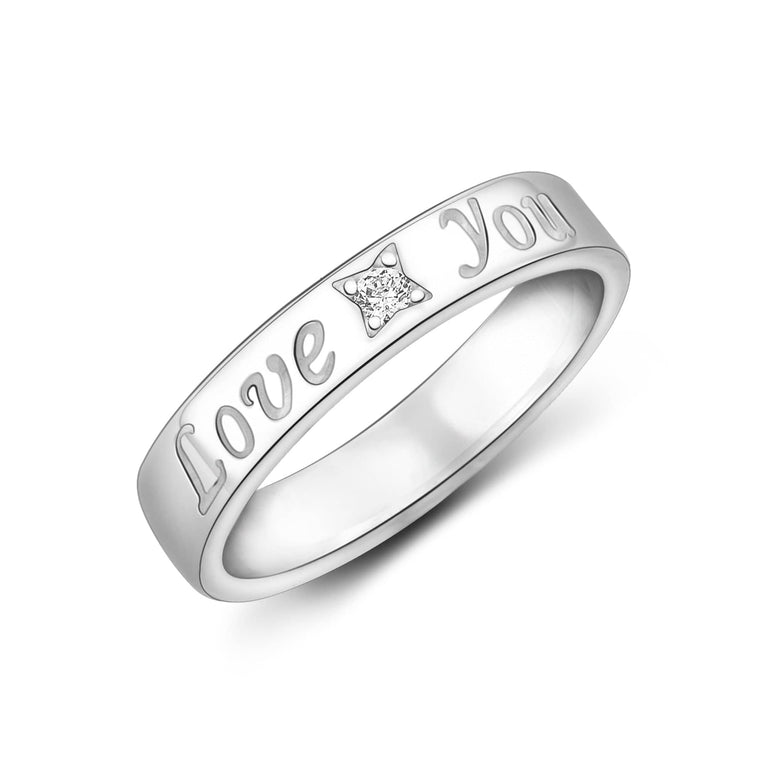 Everlasting Love Matching Promise Rings for Him Promise Ring