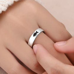 Summer Fish Sterling Silver Rings Band Ring