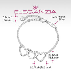Bff Friendship Bracelets Sterling Silver Bracelet