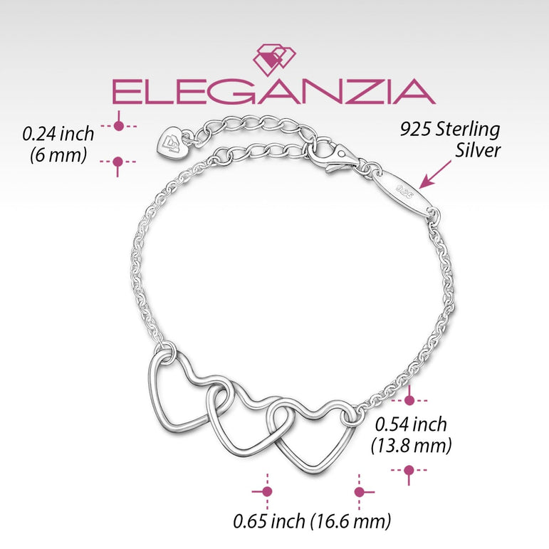 Bff Friendship Bracelets Sterling Silver Bracelet