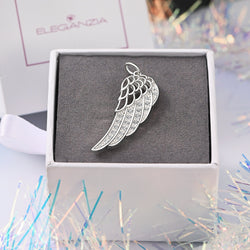 Guardian Angel Wing Pendant Sterling Silver Pendant