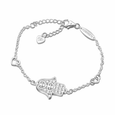 Sterling Silver Hamsa Bracelet Bracelet