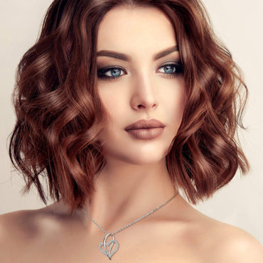 Infinite Love Knot Necklace Sterling Silver Pendant Necklace Pendant + Chain