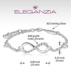 Sterling Silver Infinity Bracelets Bracelet