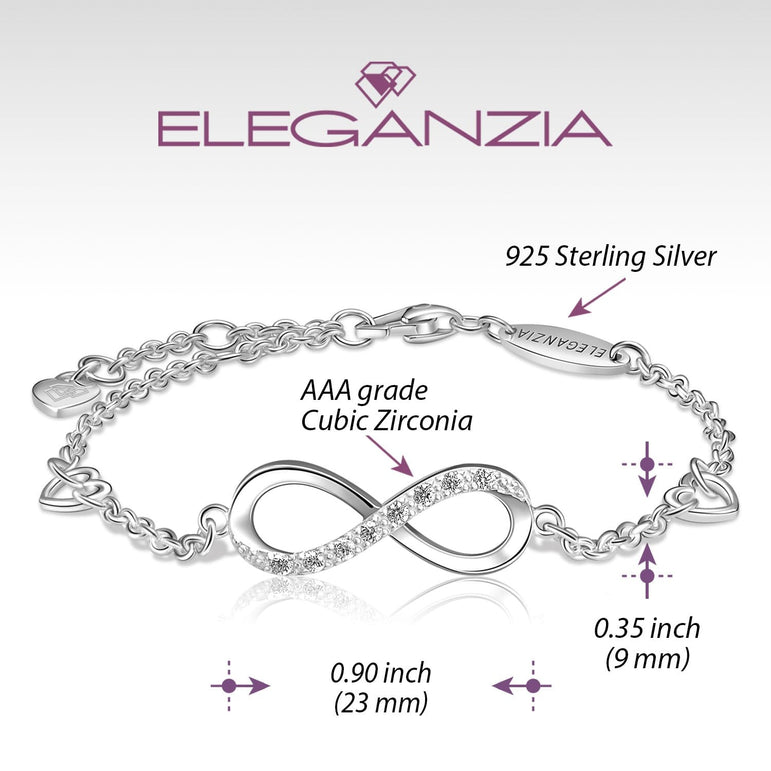 Sterling Silver Infinity Bracelets Bracelet