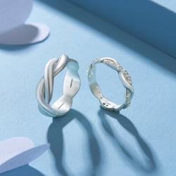 Twisted Braid Couple Ring