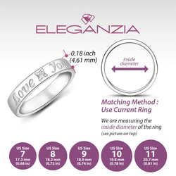 Everlasting Love Matching Promise Rings for Him Promise Ring