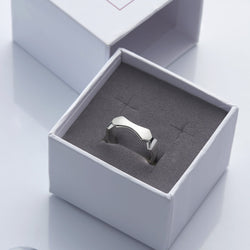 Bamboo Sterling Silver Rings for Men Ring