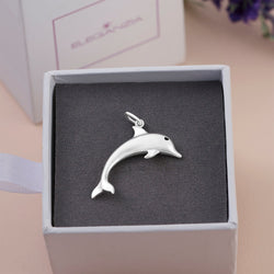 Dolphin Sterling Silver Pendant Jewelry Pendant