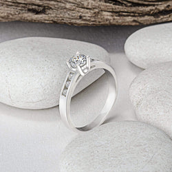 Be Mine Silver Promise Ring Couple Rings