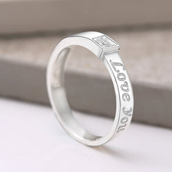 Be Mine Forever CZ Couple Promise Rings for Him Promise Ring