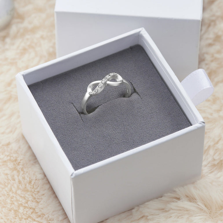 Sterling Silver Infinity Ring Ring