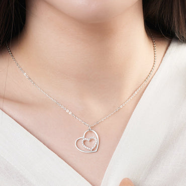 Forever Heart Pendant Sterling Silver Pendant