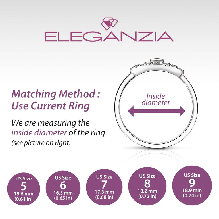 CZ Evil Eye Ring Sterling Silver Ring