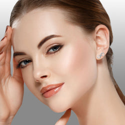 Sterling Silver Infinity Earrings Stud Earrings