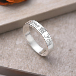 Everlasting Love Matching Promise Rings for Him Promise Ring