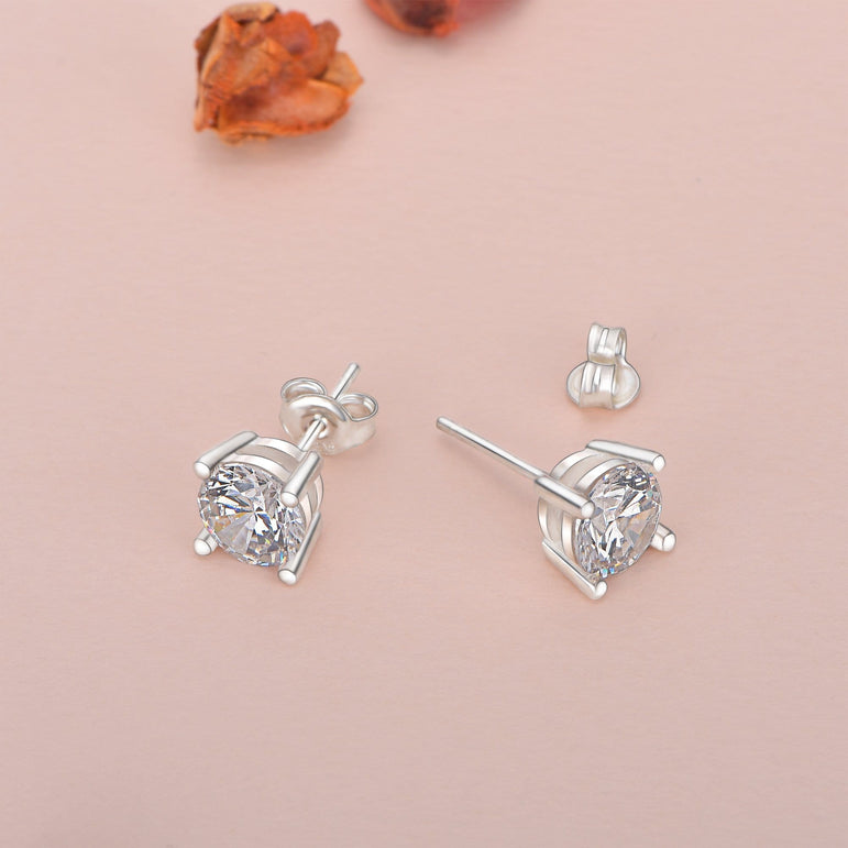 Sterling Silver Stud Earrings