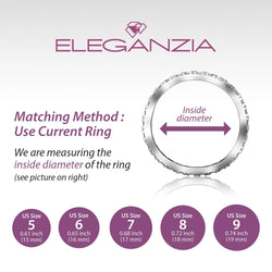 Sterling Silver Wave Rings, CZ Stackable Rings Stacking Ring