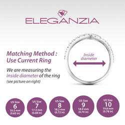 Simple Sterling Silver Criss Cross Rings Ring