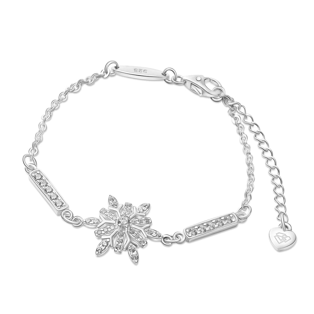 Elli Women's Infinity Bracelet with Zirconia Crystals in 925