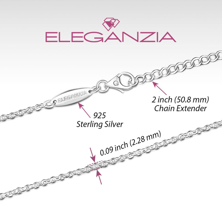 Adjustable Sterling Silver Necklace Chain for Women Chain