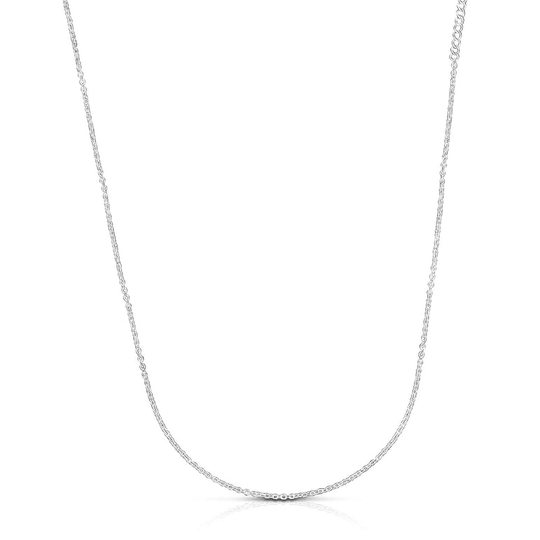 Adjustable Sterling Silver Necklace Chain for Men and Women Chain