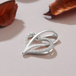 Infinite Love Knot Pendant Sterling Silver