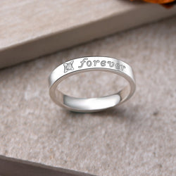 Everlasting Love Matching Promise Rings for Her Promise Ring